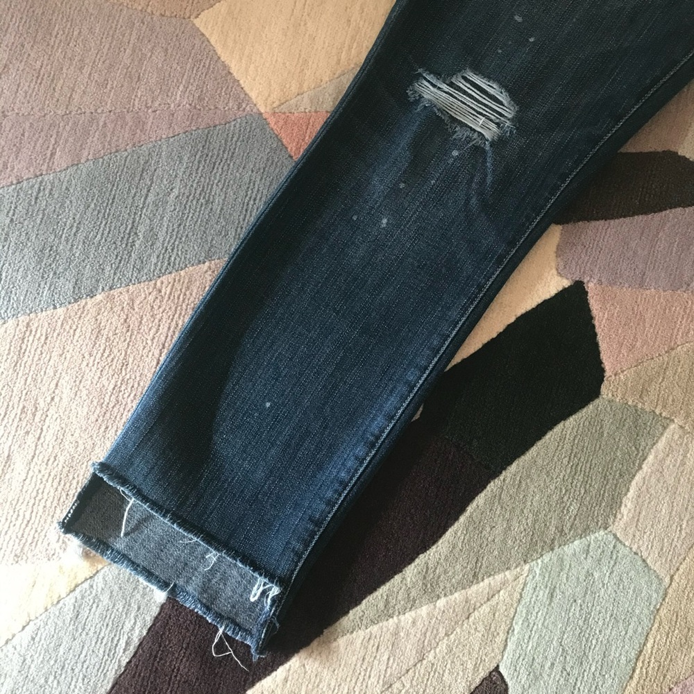 Current/Elliott The Uneven Cut Skinny Jean - Picture 3 of 14